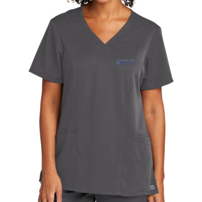Ladies CFR V-Neck Scrub Top Thumbnail